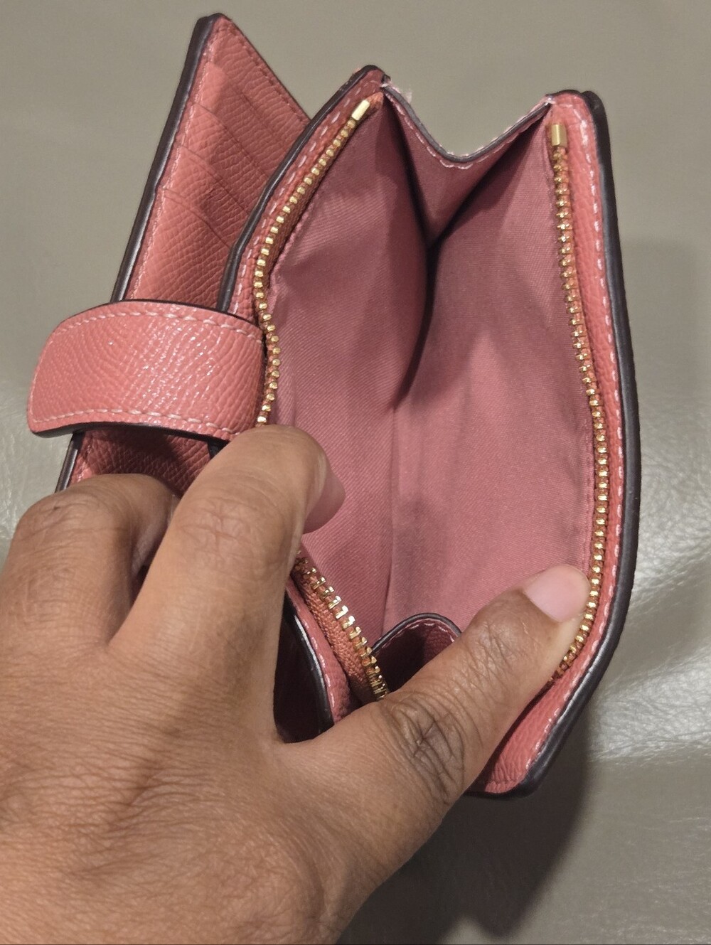 Coach Mini Bennett Satchel and Wallet Set - Glitter Peony Pink - Picture 15 of 16